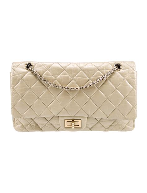 Chanel Reissue 227 Double Flap Bag Metallic Shoulder Bags Handbags