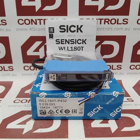 WLL180T P432 Sick 6039093 Fiber Optic Sensor 12 24VDC