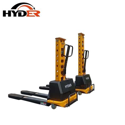 300kg Load Capacity Self Loading Stacker Fork Lift Self Loader And