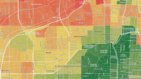 The Best Neighborhoods in Roeland Park, KS by Home Value ...