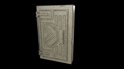 Bunker Door 3D Model $20 - .unknown .fbx .obj - Free3D