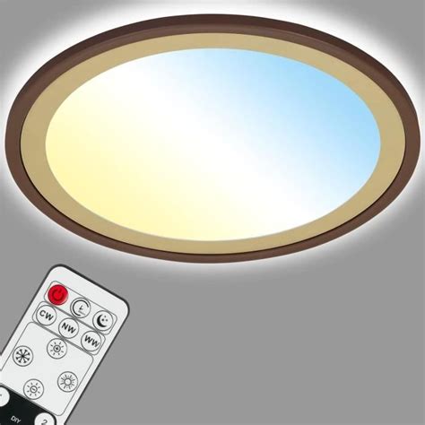 Plafonnier Led Avec Effet Backlighte Slim Led Plafonnier Cct Ultra