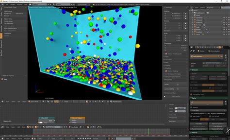 physics - Blender particle system objects not colliding - Blender Stack ...