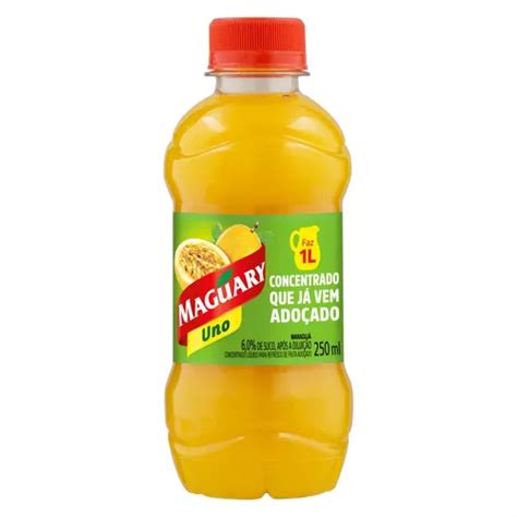 Suco De Maracuj Maguary Uno Concentrado Sem Gl Ten Ml Mercadolivre