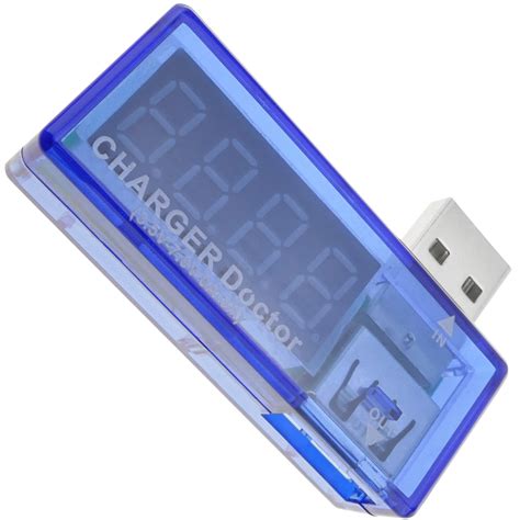 Contador De Voltaje Por Puerto Usb Con Visor Lcd De D Gitos Dw