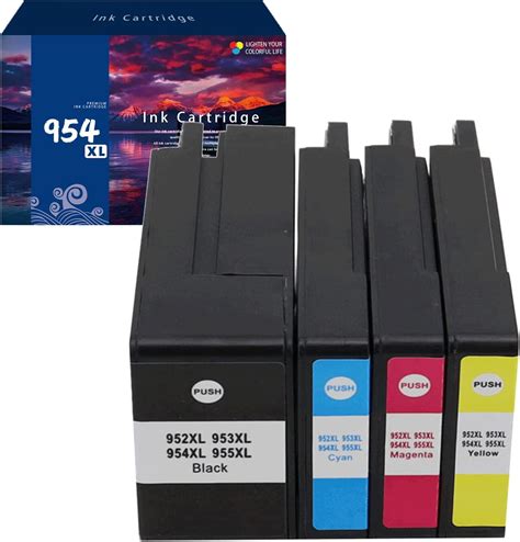 954xl Ink Cartridges Combo Pack Replacement For Hp 954xl Ink Cartridges Compatible