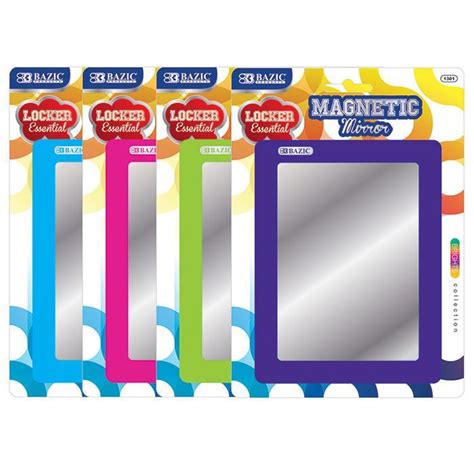 Magnetic Locker Mirror 1 Pack In 2020 Locker Mirror Lockers Mirror Set