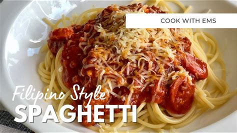 HOW TO COOK A LA JOLLIBEE FILIPINO STYLE SPAGHETTI TASTE OF