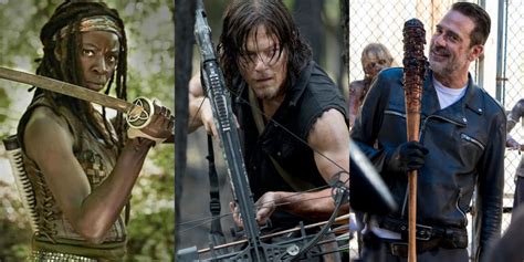 The Walking Dead's Most Iconic Weapons, Ranked