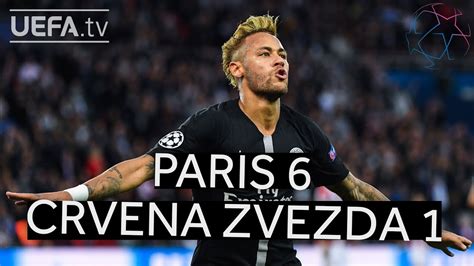 Paris Crvena Zvezda Ucl Highlights Youtube