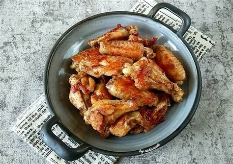 Resep Spicy Chicken Wings Poll Pedas Oleh Nidarudi Cookpad