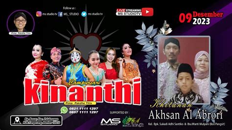 LIVE CAMPURSARI KINANTHI WALIMATUL KHITAN YouTube