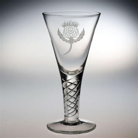 Scottish Thistle Glencairn Glass Whisky Wares