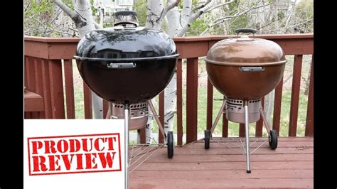 26 Inch Weber Kettle Grill Review 26 Inch Weber Kettle Vs 22 Inch Weber Kettle Youtube