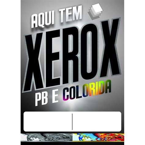 Banner Aqui Tem Xerox Shopee Brasil