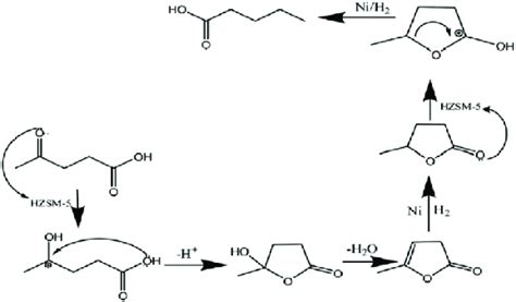 Reaction Pathway For La Hydrogenation Over Ni H Zsm 5 Reproduced From