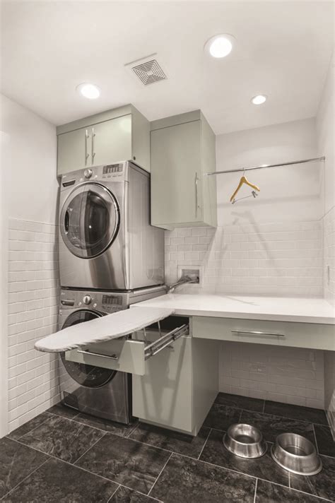 Stackable Washer And Dryer Laundry Room Ideas