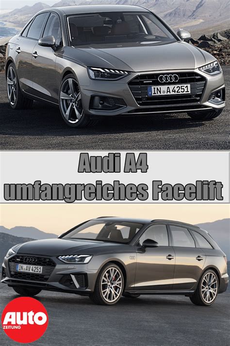 In Der Noblen Mittelklasse Tut Sich Was Mit Dem Audi A4 Facelift 2019 Versucht Die Konkurrenz