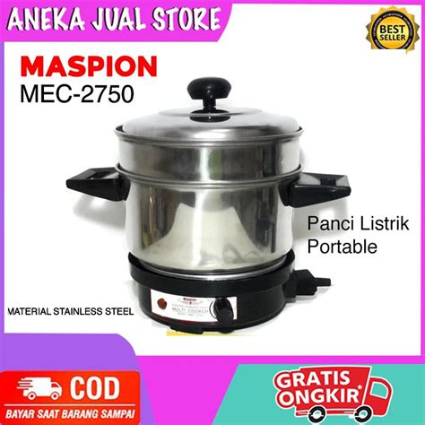 Jual Mmaspion Multi Electric Cooker Mec L Alat Masak