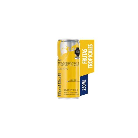 Bebida Energizante Red Bull Tropical Lata 250ml