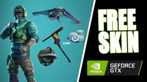 LIMITOWANY FREE SKIN DO FORTNITE OD NVIDIA GEFORCE urqueeen, twitch ...