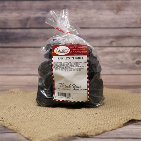 Black Licorice Wheels - Ashery Country Store