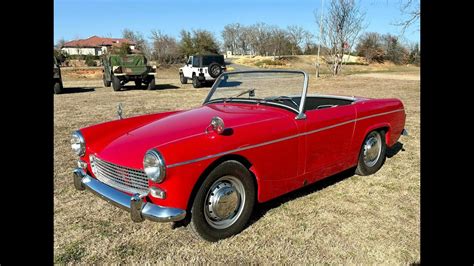 SOLD 8 450 1963 MG Midget Roadster Stock L16630 MAIN STREET