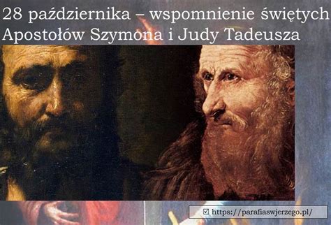 Wi Tych Aposto W Szymona I Judy Tadeusza Wi To Homilie Rok B