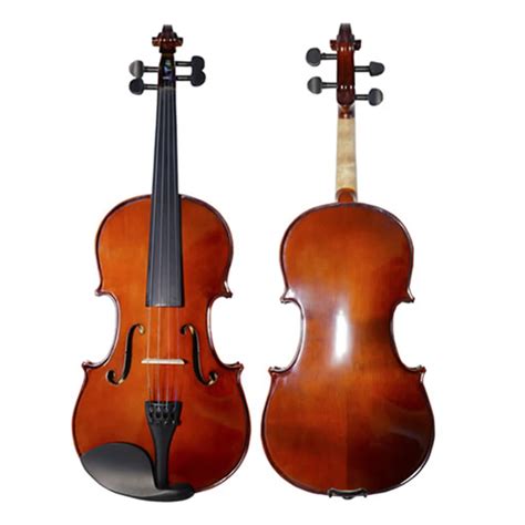 Matte Acoustic Violin Maple Students Violino Fiddle Stringed Instrument ...