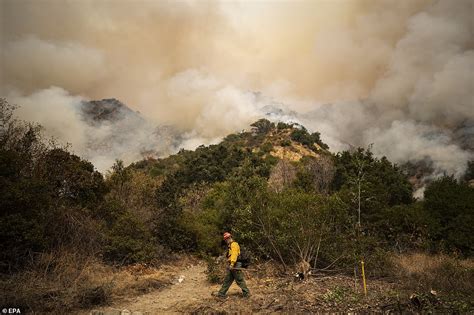 Its The Hellifornia Wildfire Firenado Is Captured Swirling In California During Blazes