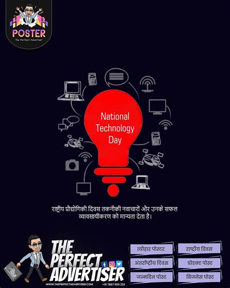 National Technology Day Posters