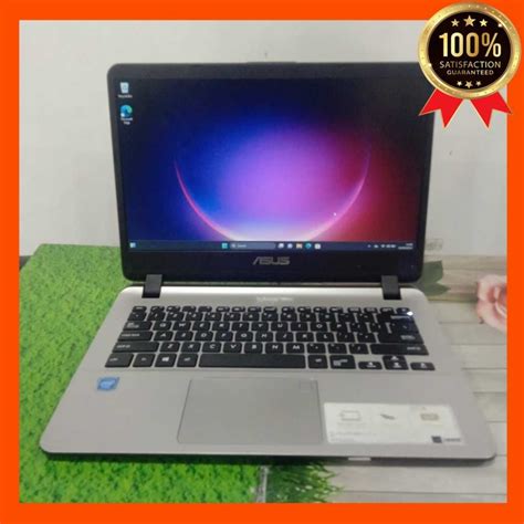 Jual Asus A407M Celeron N4000 RAM 4GB SSD 256GB Layar 14 Inch HD 60Hz