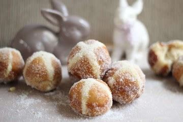 Hot Cross Bun Doughnuts