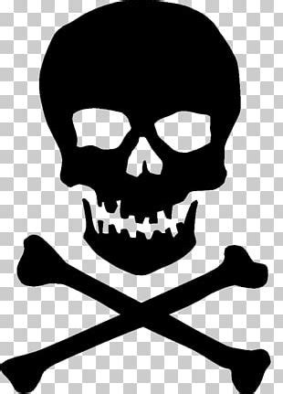 Skull And Crossbones Human Skull Symbolism Piracy Jolly Roger PNG