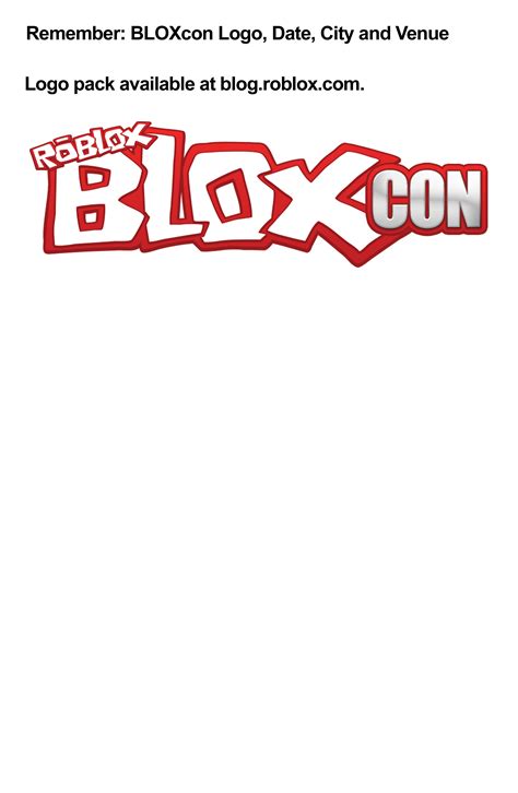 Enter The Bloxcon Poster Contest Today Roblox Blog