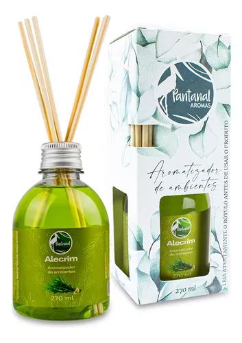 Aromatizador De Ambientes Alecrim Pantanal Aromas 270 Ml MercadoLivre