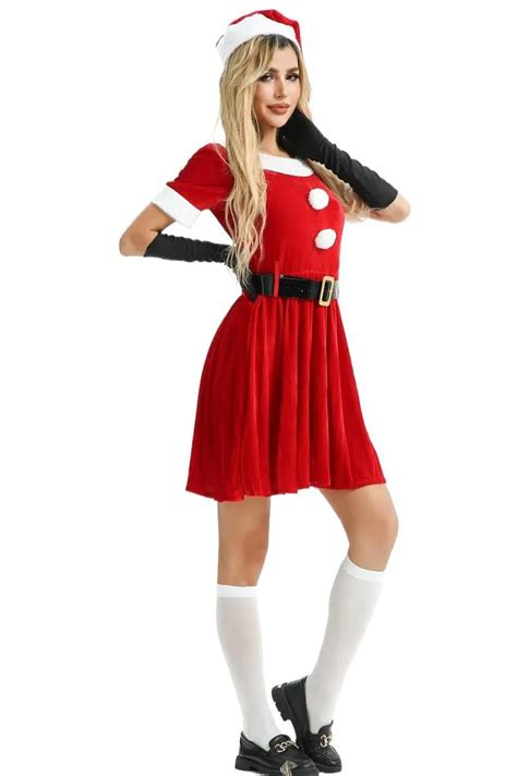 Custom Christmas Body Lingerie Festive Santa Hat