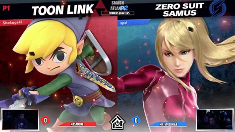 Smash Atlanta Arcadian Masamune Toon Link Vs Mr Speedman Zss