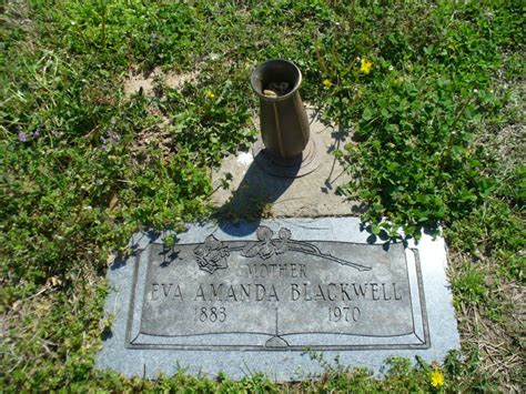 Eva Amanda Pack Blackwell 1883 1970 Mémorial Find a Grave