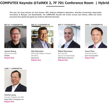 NVIDIA CEO Jensen Huang To Present Opening Keynote At Computex 2023