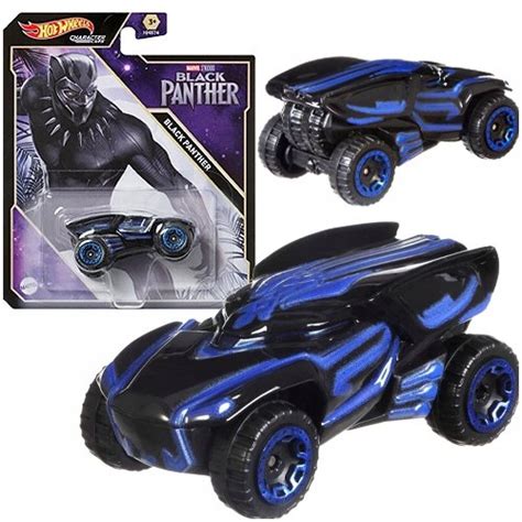 Hot Wheels Marvel Black Panther Auto Samochodzik Metalowy Mattel Mattel Sklep EMPIK