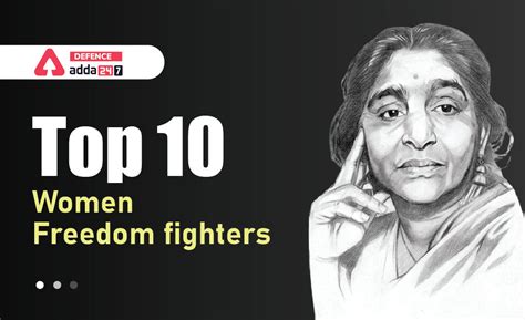 Top 10 Women Freedom Fighters of India