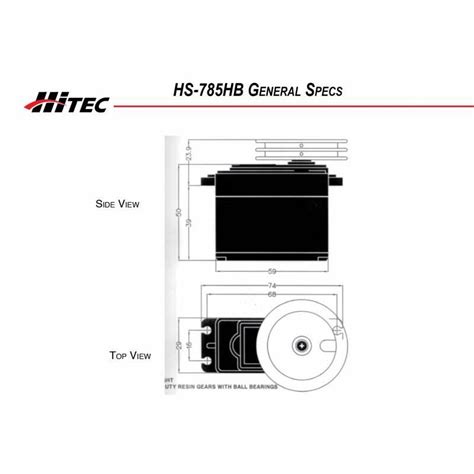 Hitec Servo 13 2kg Sail Winch