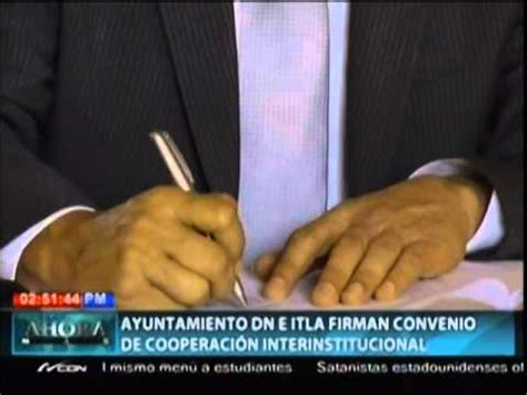 Ayuntamiento DN e ITLA firman convenio de cooperación