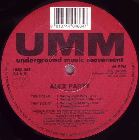 Alex Party Alex Party 1993 Vinyl Discogs