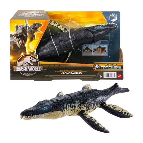 Dinosaurio De Juguete Mattel Jurassic World Kronosaurus Rugido Salvaje