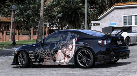 Itasha Toyota Gt Blue Archive Kenzaki Tsurugi Paintjob