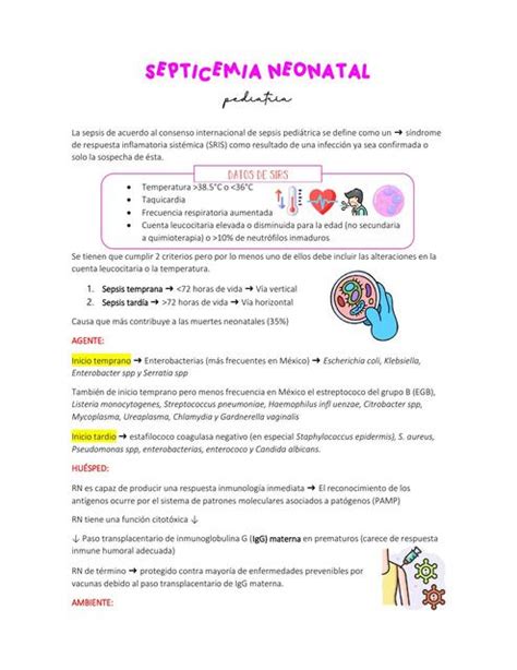 Septicemia Neonatal Tania Vel Zquez Udocz