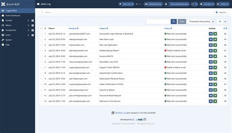 Introducing JMail Log: Our Brand New Extension for Joomla! - Web357