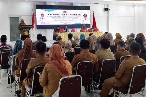 Konsultasi Publik Rkpd 2024 Fokus Pada Insfrastruktur Dan Ekonomi